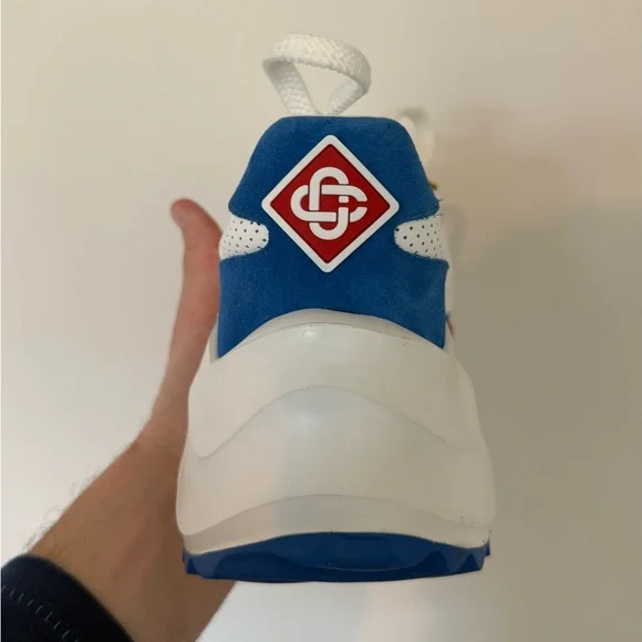 Casablanca Atlantis White Blue Sneakers - Picture 4 of 15